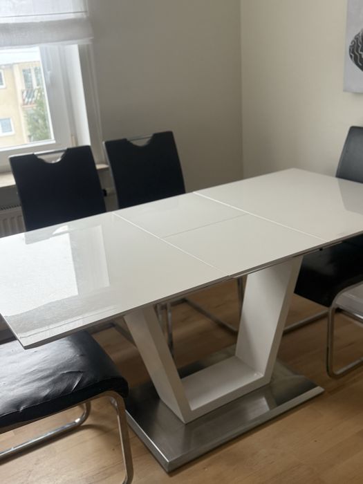 Stół 160x80, skladany, gratis krzesla