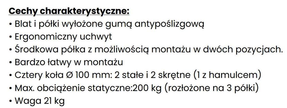 Wózek narzędziowy Beta C51