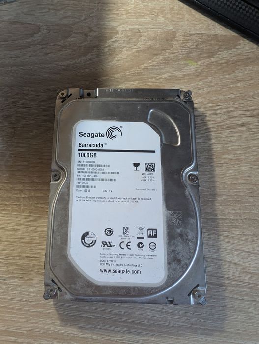 Жесткий диск 3.5" Seagate Barracuda 1TB 7200rpm (ST1000DM003)