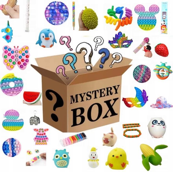 MYSTERY BOX – Zestaw różnorodności - Paczka w ciemno prawdziwa okazja