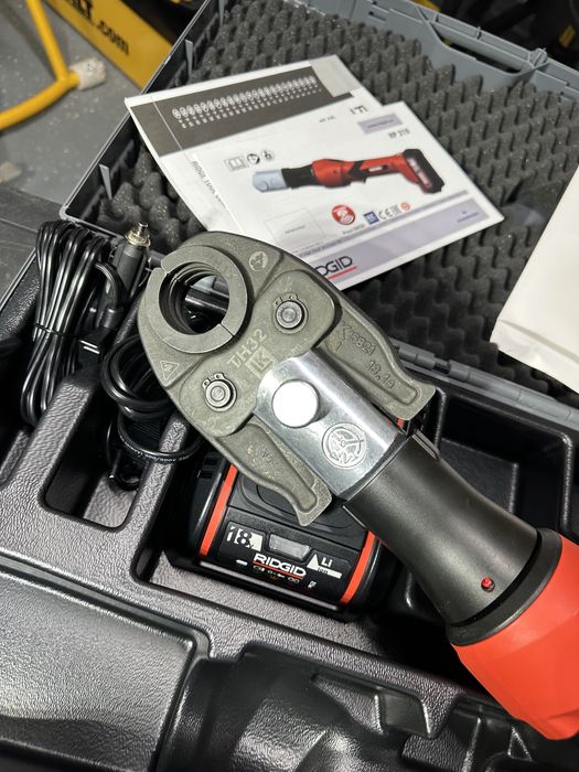 Прес акумуляторний RIDGID RP 219 радиальный rems novopress