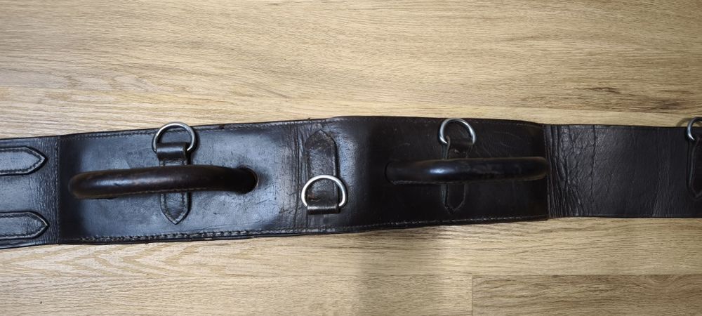 Pas do woltyżerki brązowy pony-cob