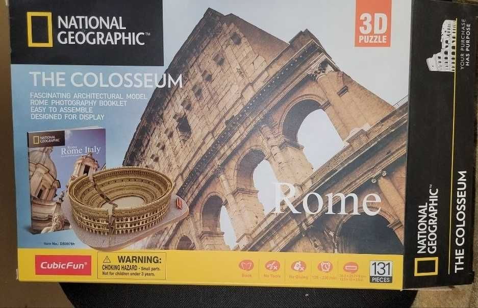 3D-пазл National Geographic Rome Колізей Рим оригінал