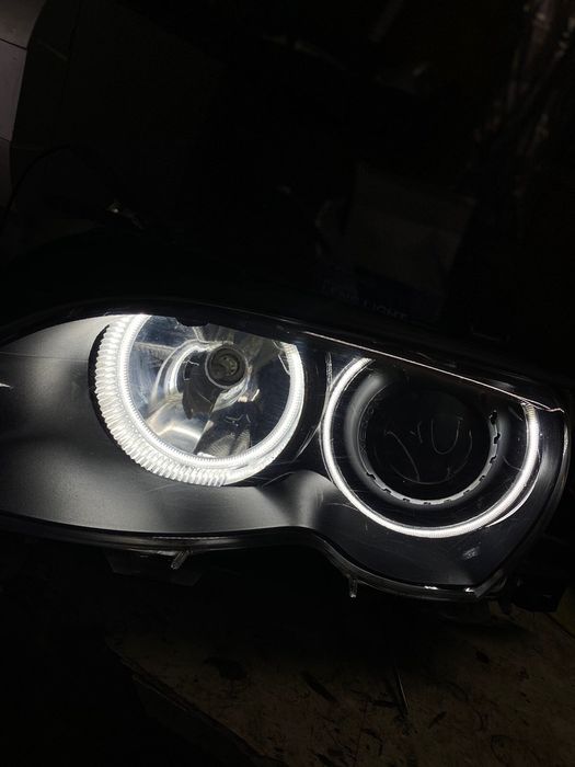 Ангельські оченята газові на BMW CCFL(белі жовті, голубі, червоні)