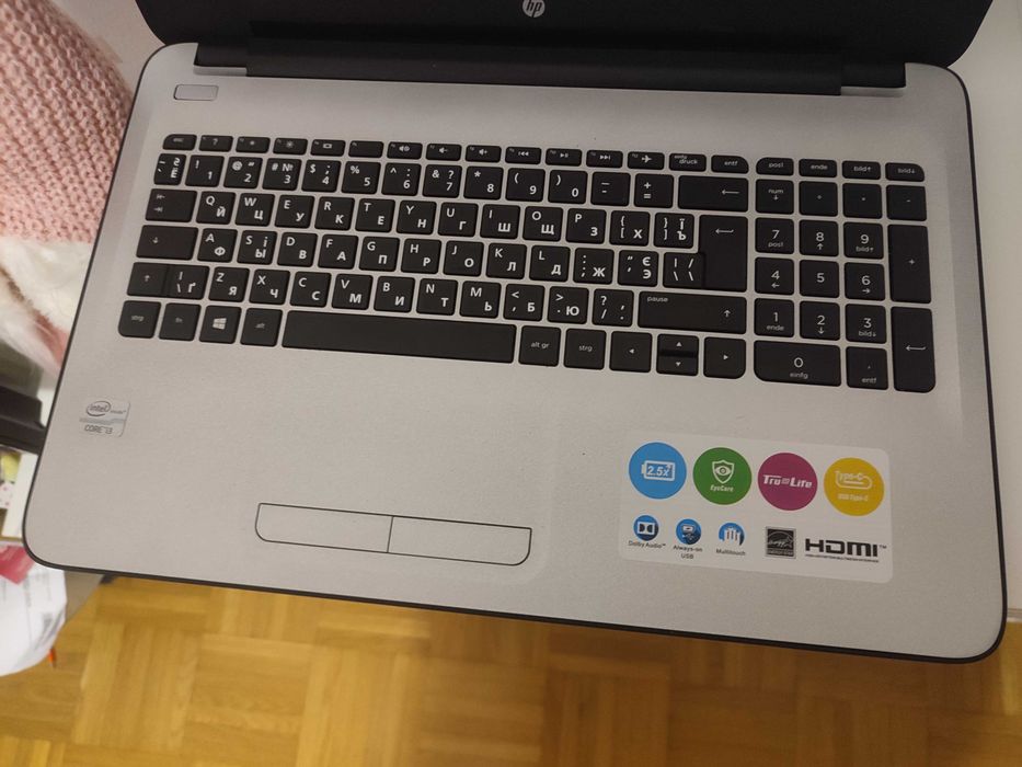 Intel®Core™i3 HP 250 G5 (2.0ГГц/8ГбDDR3/500Гб/USB3.0/FullHD/5год)