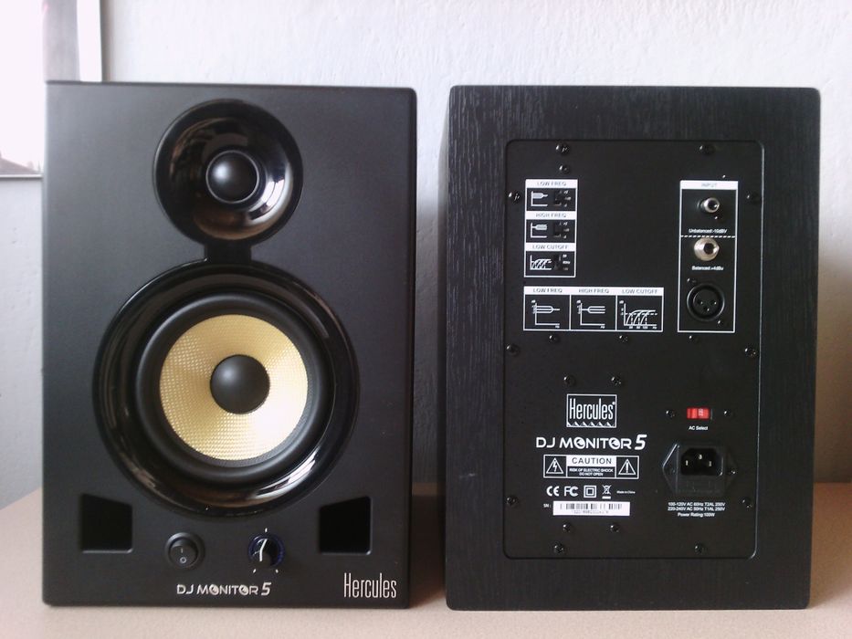 Hercules DJ Monitor 5 - aktywne glośniki audio