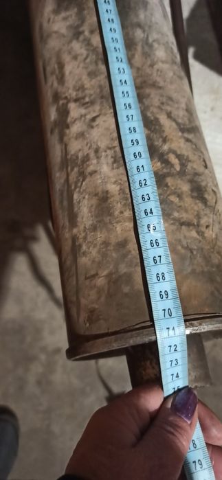 Глушник автомобільний з нержавійки