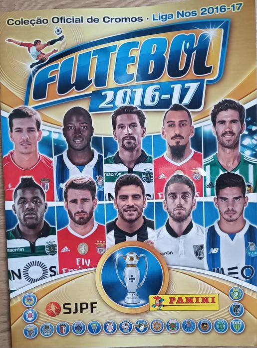 Coleção futebol 2016 2017 panini liga portuguesa
