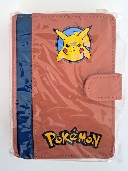 Agenda Pokémon Oficial Nova - Angry Pikachu (Nintendo, 2000)