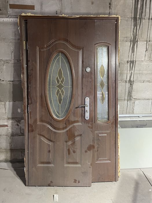 Drzwi zewnetrzne z demontazu na budowe