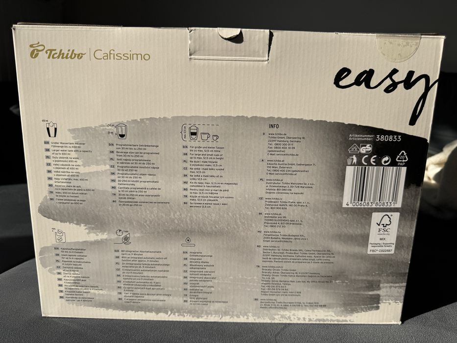 Sprzedam Tchibo Cafissimo Easy Black