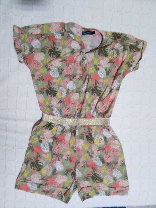 Vestido Floral Inextenso 7 Anos