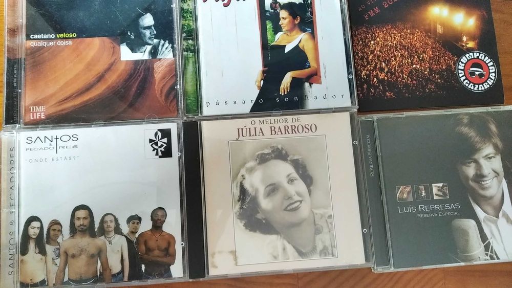 DVD Mariza - Conserto em Lisboa CD; Delfins, Caetano Veloso