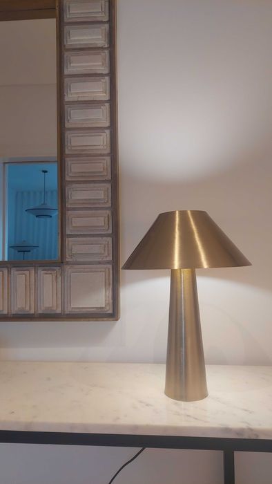 Candeeiro KOUP dourado - AREA STORE