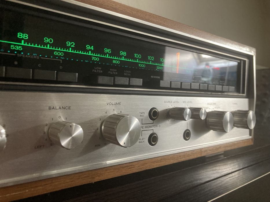 Sansui 5500 amplituner po serwisie