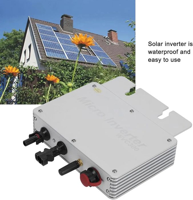 Солнечный микроинвертор WVC-300, синусоидальный инвертор инвертор для