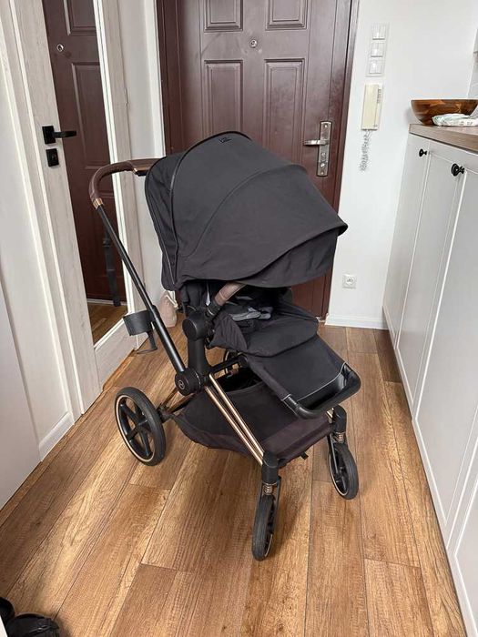 Zestaw Cybex: Wózek Cybex Prime 2w1, 2 foteliki samochodowe cybex