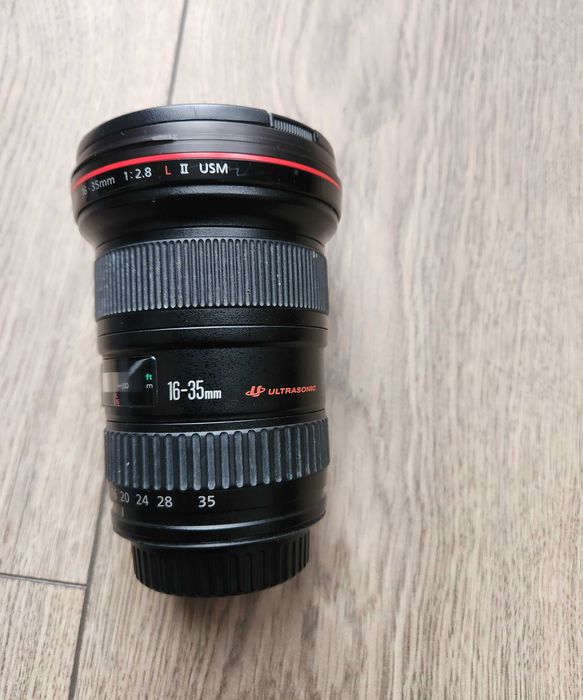 obiektyw Canon EF 16-35mm f/2.8L II USM – bardzo dobry stan