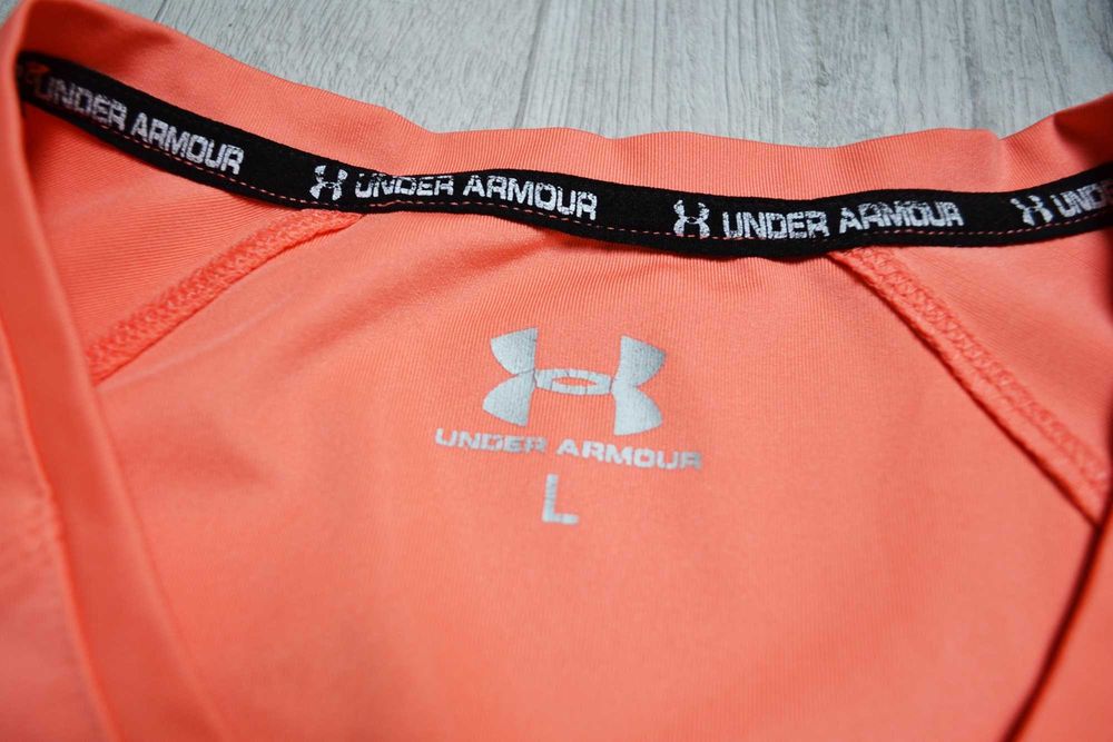 Pomarańczowa koszulka Under Armour sportowa L