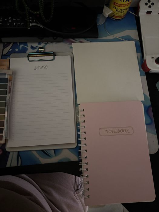 Conjunto papelaria/ journal