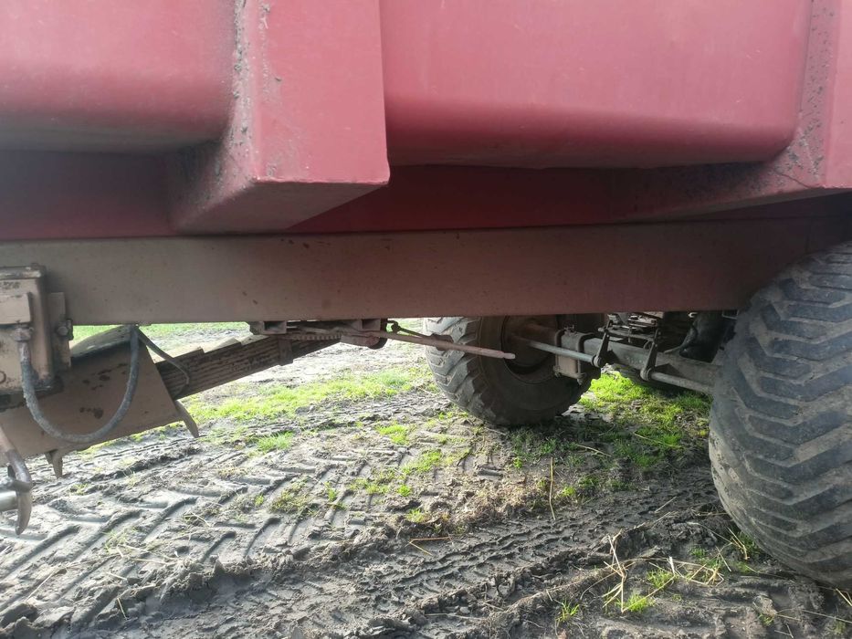 Przyczepa skorupa 12t wywrotka 14