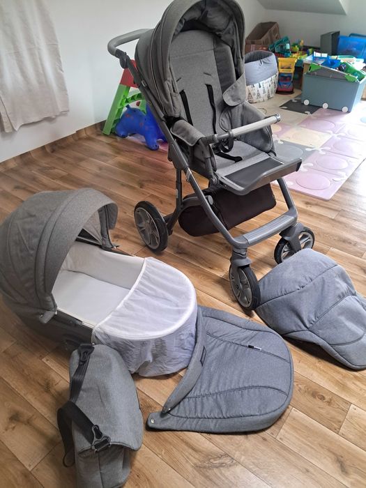 Wózek dziecięcy 2w1 ROAN BASS SOFT + torba