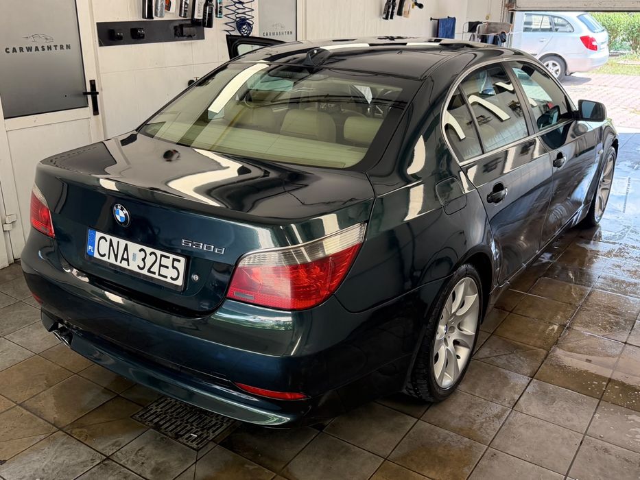 BMW E60 2006, Diesel, Automat, Servotronic,  dwa komplety kół