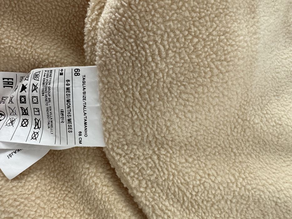 Casaco Benetton 6-9 meses