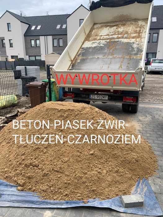 Piasek piach 0 2 płukany pod kostkę, do murowania beton , zasypowy pos