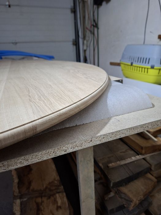 Blat dębowy okrągły dowolny kształt