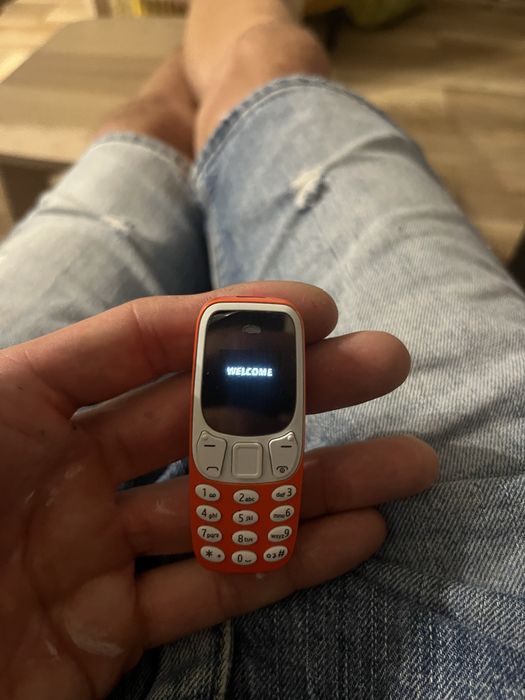 Mini telefon 2x sim blutoth