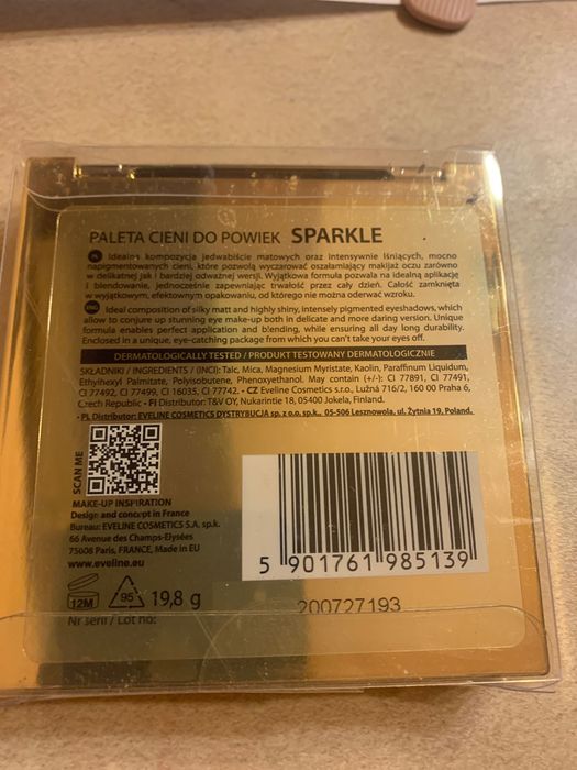 Paleta cieni Sparkle Eveline