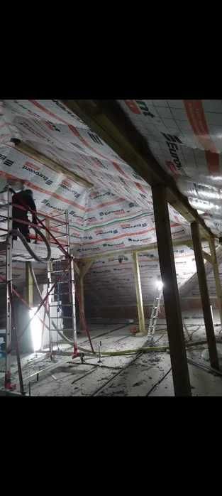 Docieplenia metodą wdmuchiwania Celuloza Wełna Knauf Supafil Piana pur