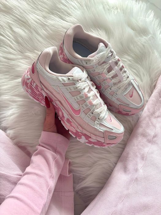 Кросівки Кроссовки Nike P-6000 Custom Pink Розовый Рожевий Кросовки демісезон