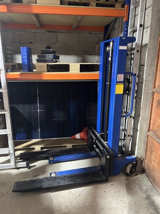 Stacker manual 1000kg a 3000 mm