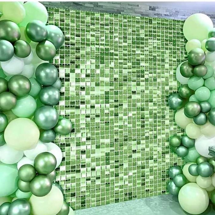 Святковий фон, фотозона срібляста, фотозона на випускний