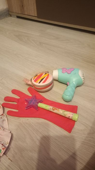 Zestaw zabawek, laleczka, puzzle, Akcesoria