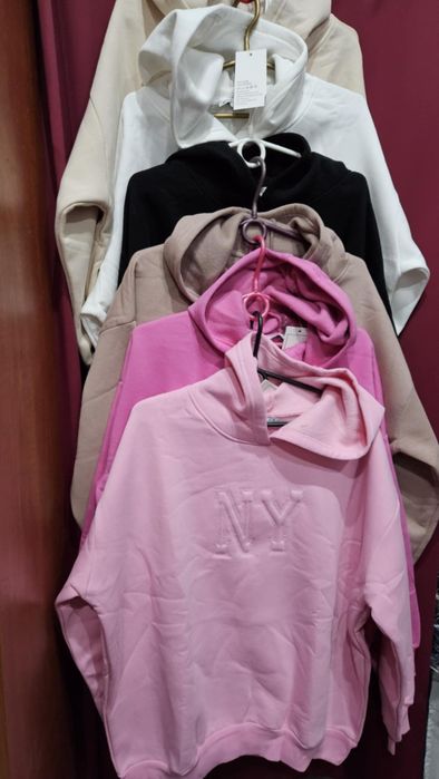 Bluzy NY z kapturem