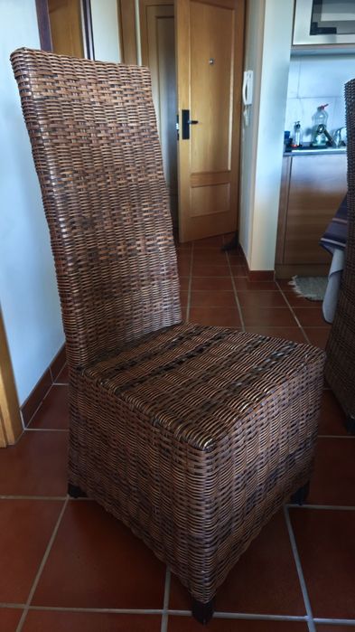 Cadeiras de Sala em Fibra Natural, 18€ cada