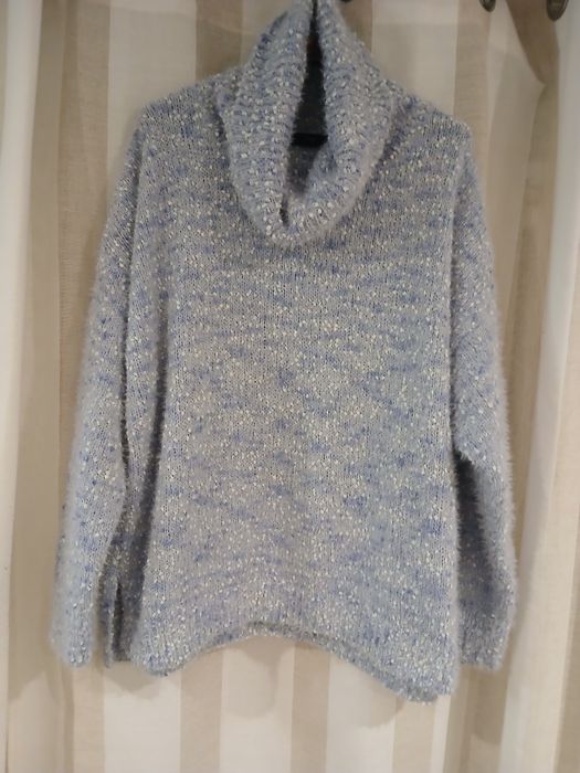 Sweter damski z  golfem, F&F,M/XL,( g)