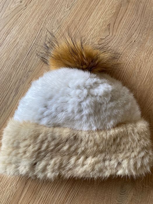 Ochnik Czapka damska  z królika z jenotem