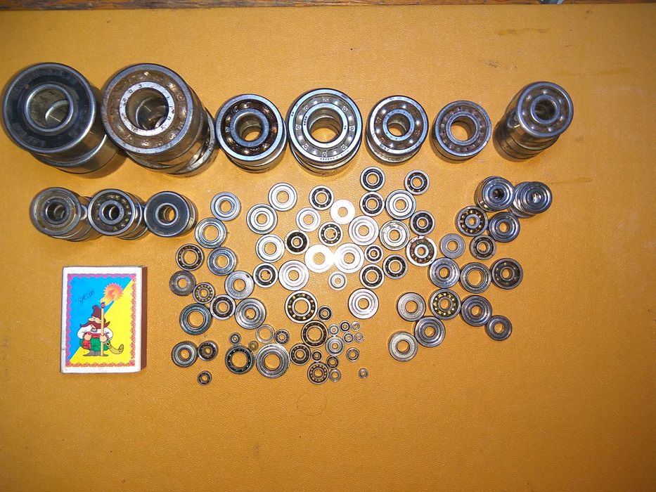 Подшипник шариковый радиальный, б/у.