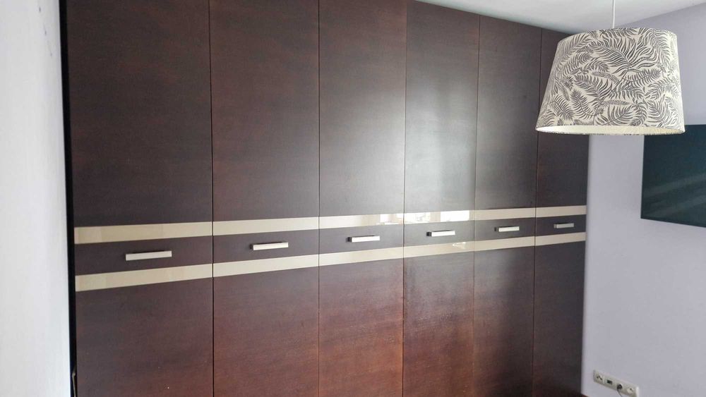 Szafa w zabudowie fornir szer 3m6cm wys250