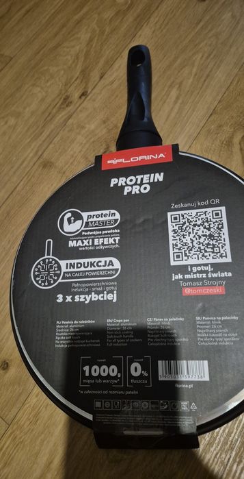Florina protein master patelnia do nalesnikow 26cm