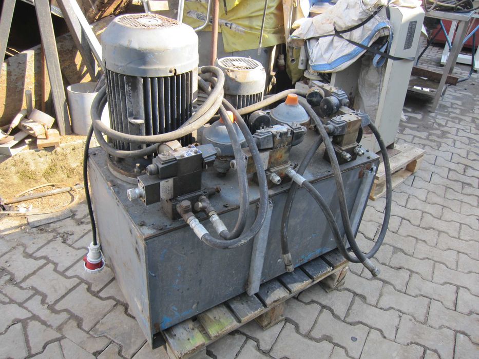 Agregat hydrauliczny pompa olejowa prasa