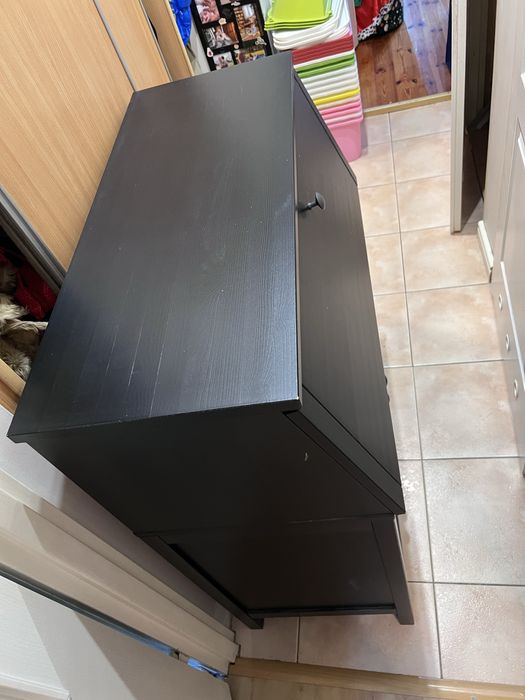 Sekretarzyk IKEA Hemnes – czarny – 400