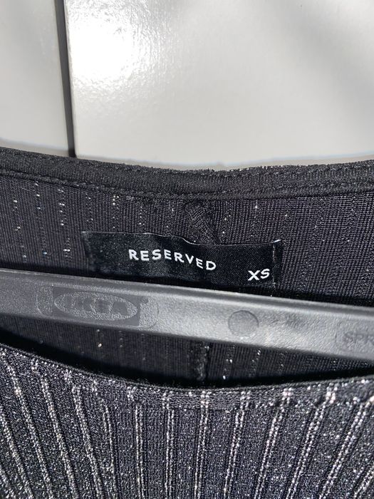 Sukienka wieczorowa Reserved XS błyszcząca