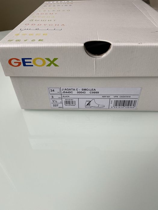 Botki, dla nastolatki firmy Geox, roz.34