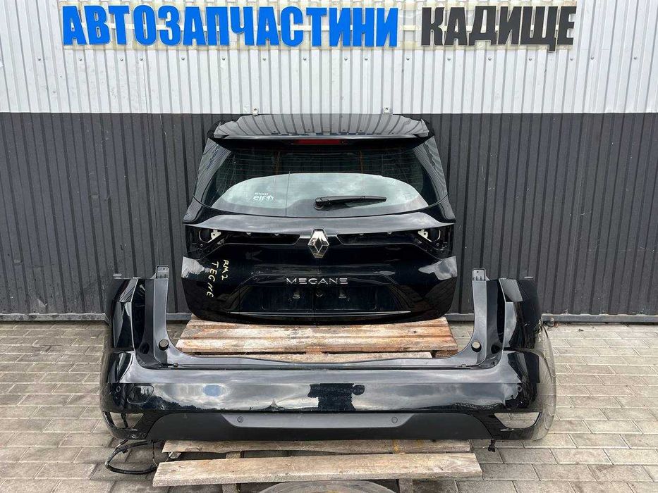 Бампер задній Renault Megane 4 (2016-2025) універсал Задній бампер Renault Megane 4 універсал