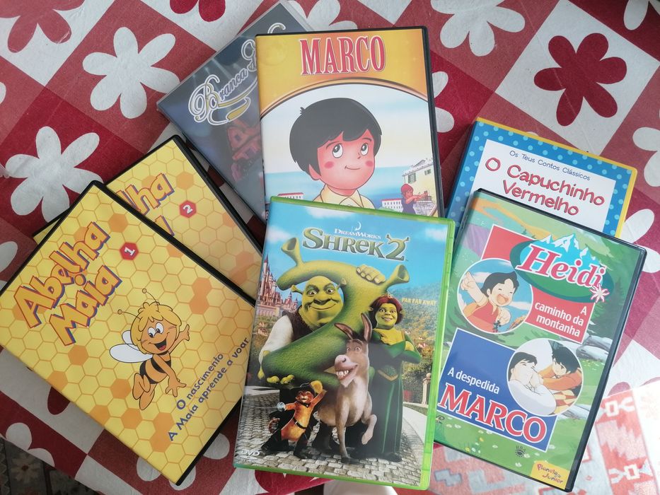 DVD'S  infantis, imensos títulos, todos novos